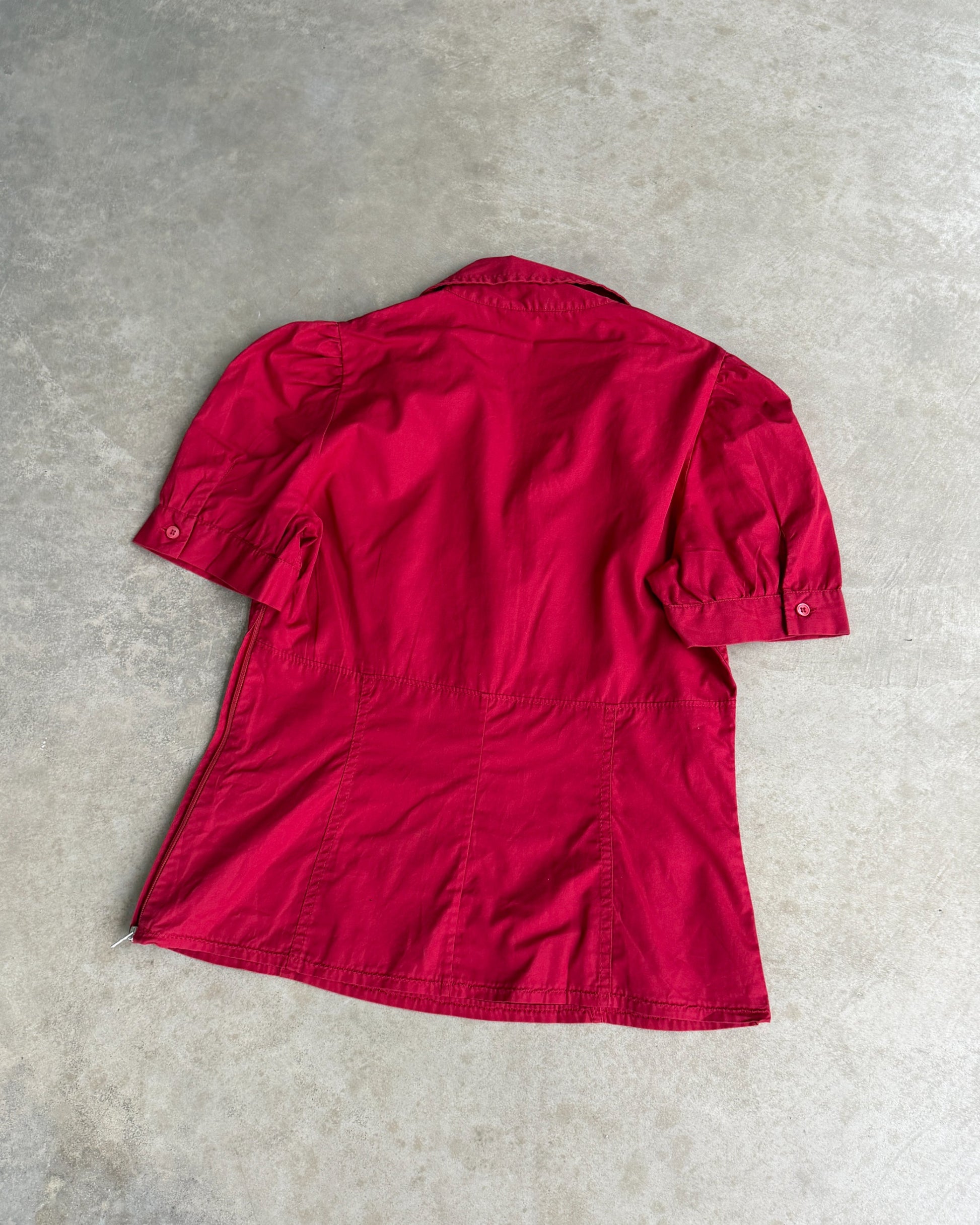 Miu Miu Early 2000s Blouse Top – M-on a concrete background