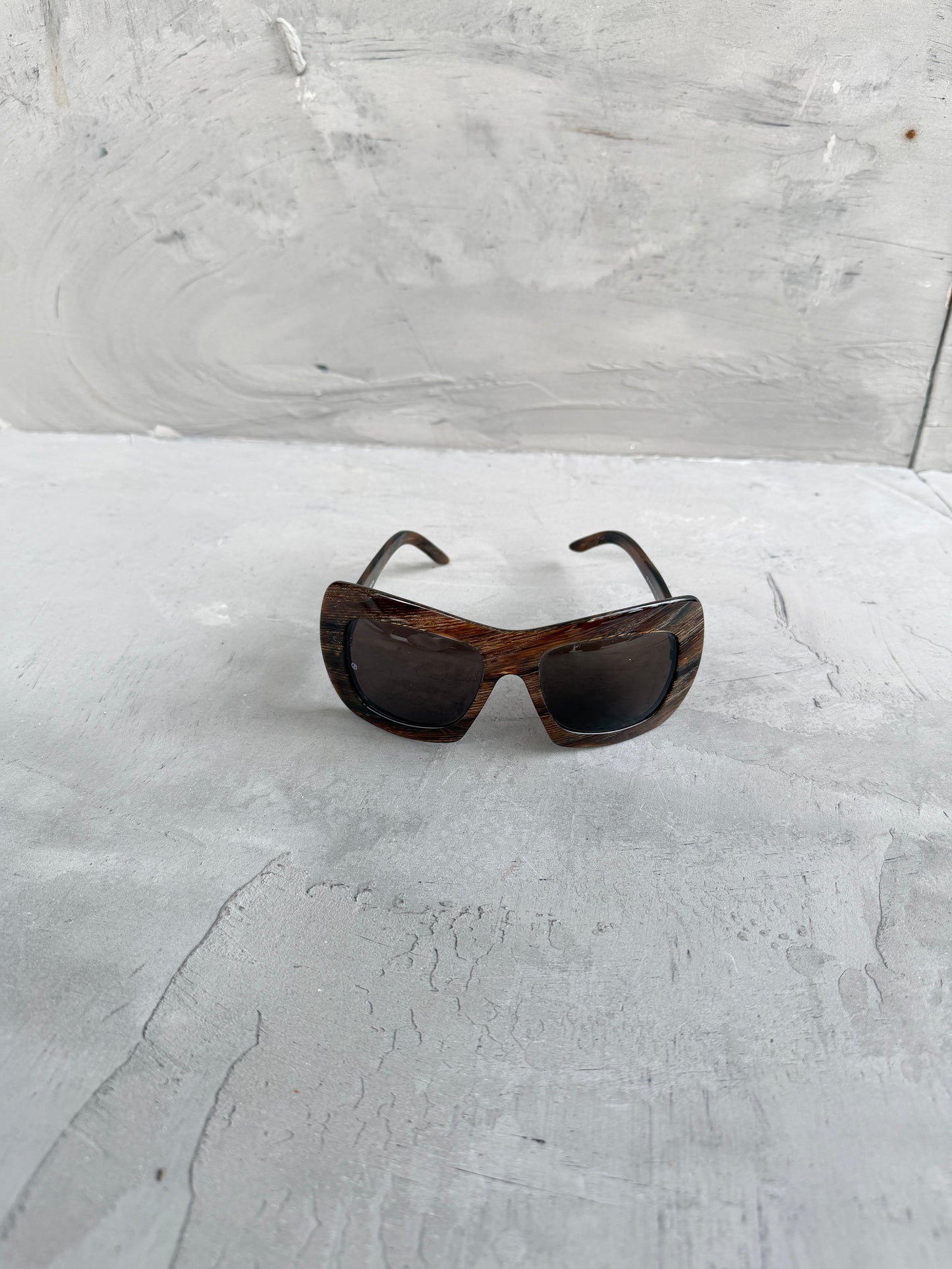 Giorgio Armani Oversized Frame Sunglasses