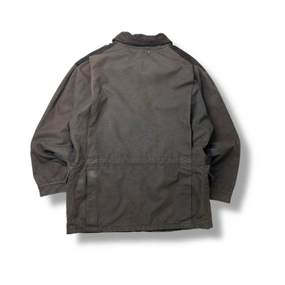 Vintage C.P. Company Suede & Cotton Hunting Jacket (M)