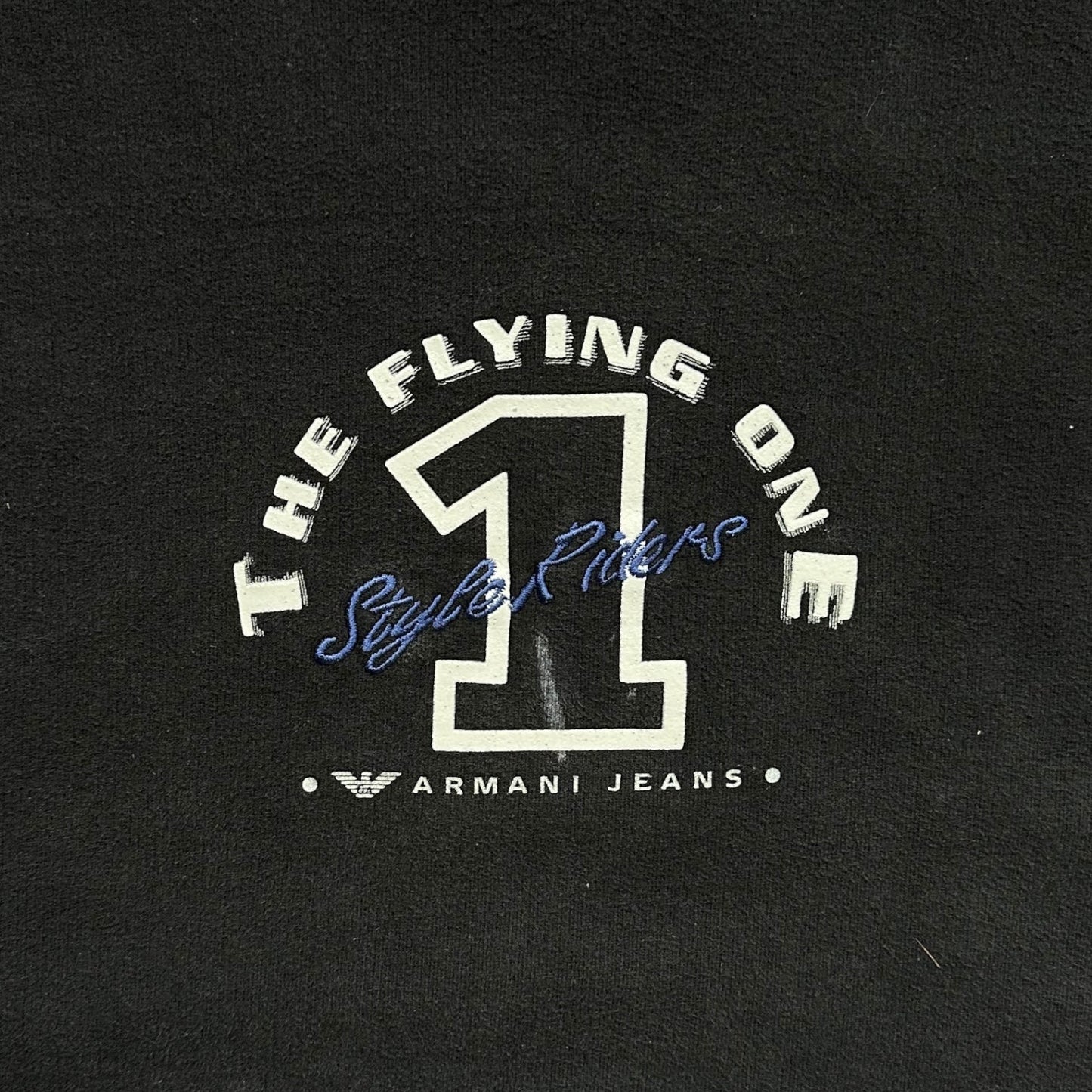 Armani Jeans Black Vintage Sweatshirt