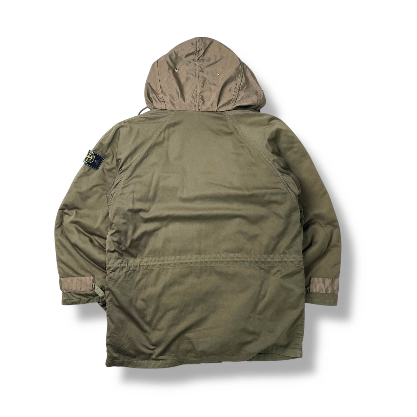 Stone Island AW1988 Raso Gommato Ripstop Nylon Jacket (L)