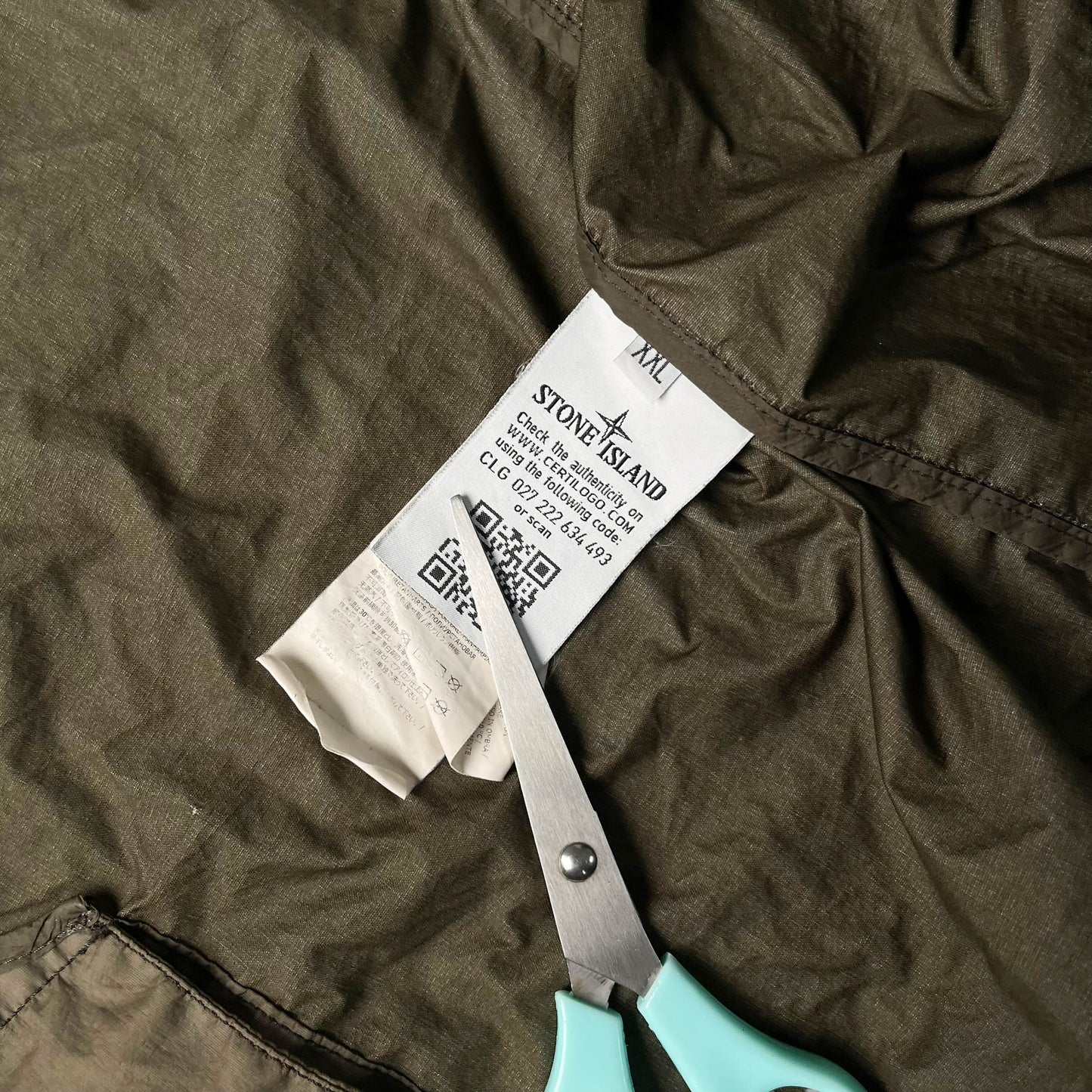 Stone Island Membrana 3L TC Parka Jacket (XXL)