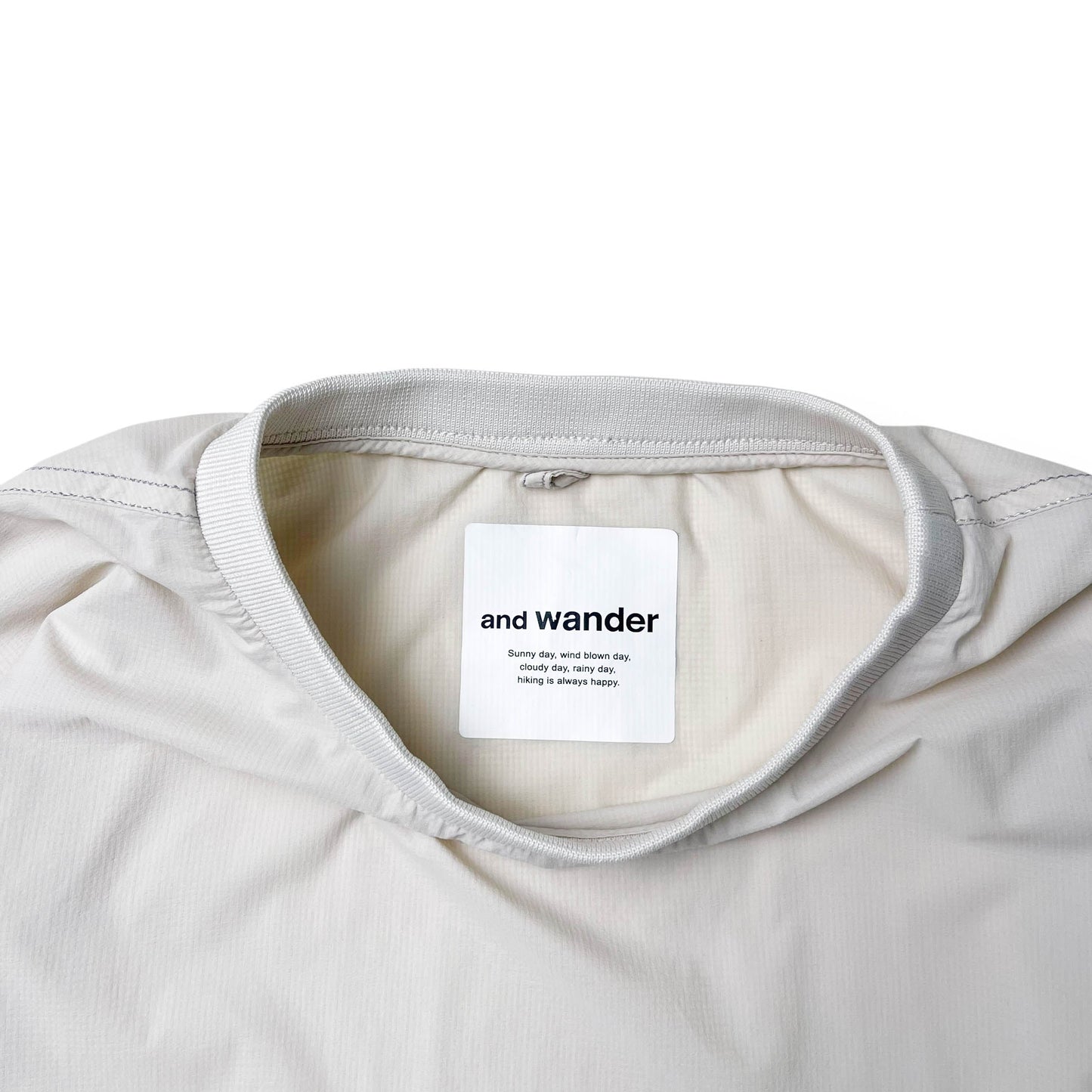 And Wander Pertex Wind Longsleeve Pullover (L)