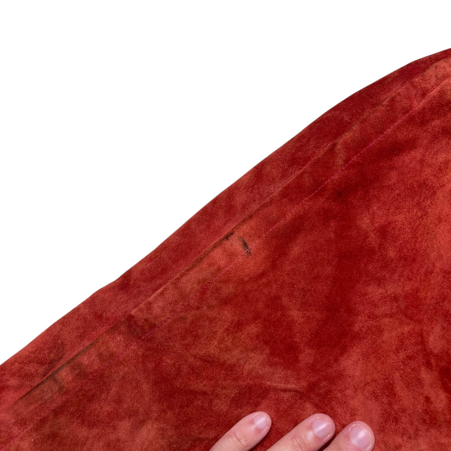 Vintage CP Company Suede Bomber Jacket (L)