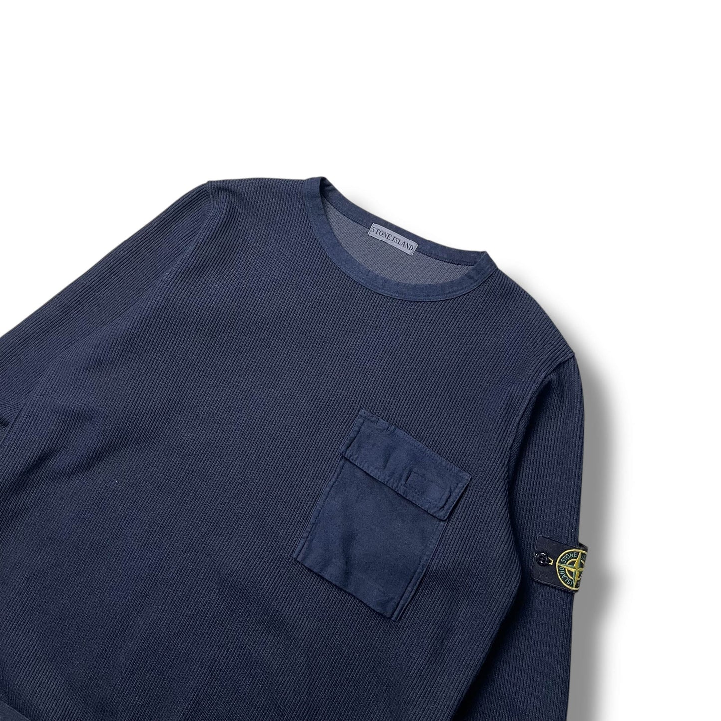 Vintage Stone Island Waffle Knit Jumper (XL)