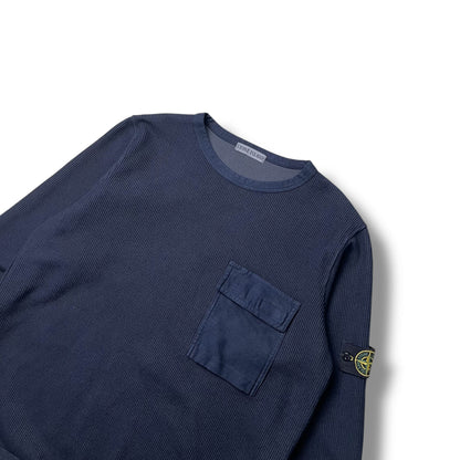 Vintage Stone Island Waffle Knit Jumper (XL)