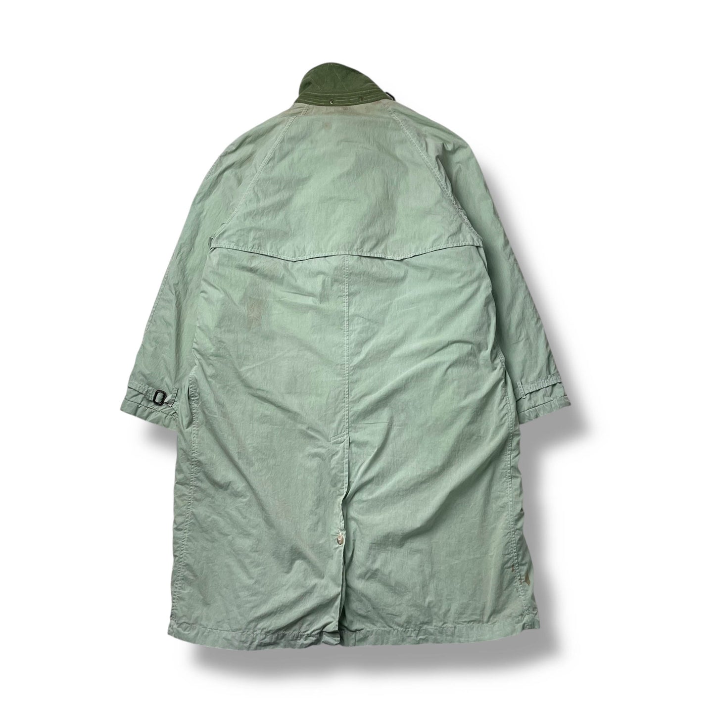 Vintage CP Company Quilted Military Trench Coat (L)