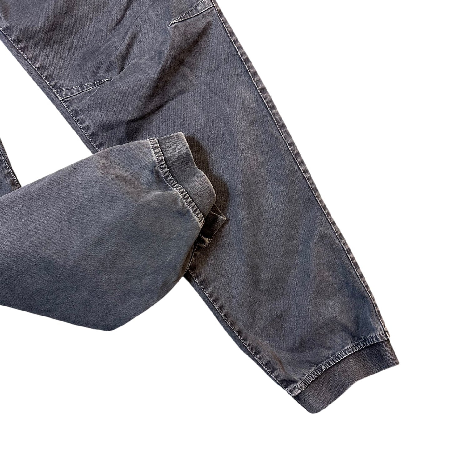 Stone Island Navy Blue Cargo Trousers