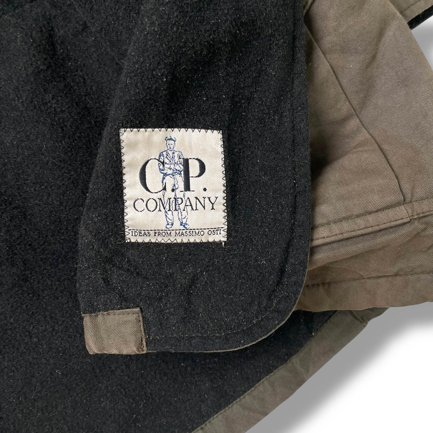Vintage C.P. Company Suede & Cotton Hunting Jacket (M)