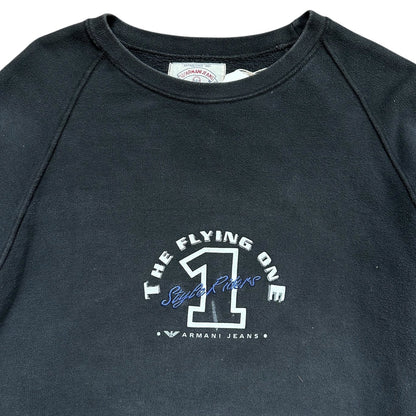 Armani Jeans Black Vintage Sweatshirt