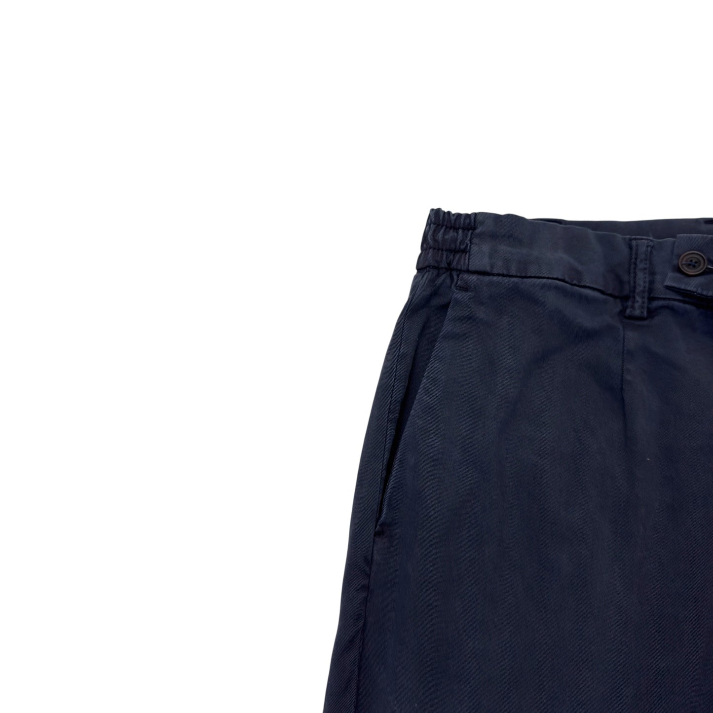 THOM SWEENEY COTTON TROUSERS BLUE 52 / L | Large, Blue