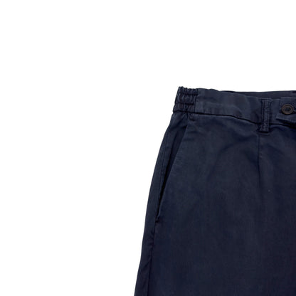 THOM SWEENEY COTTON TROUSERS BLUE 52 / L | Large, Blue