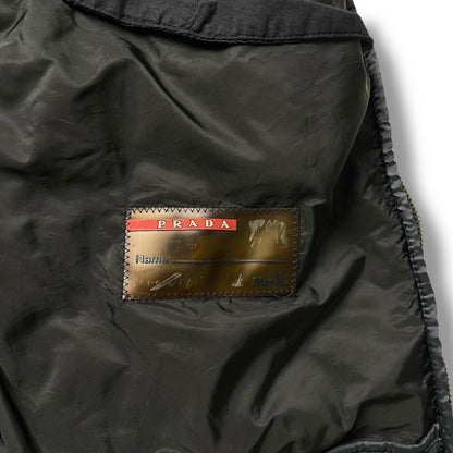 Prada Milano Nylon Hybrid Jacket (L)