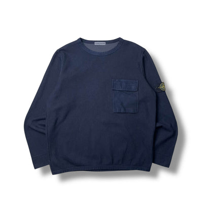 Vintage Stone Island Waffle Knit Jumper (XL)
