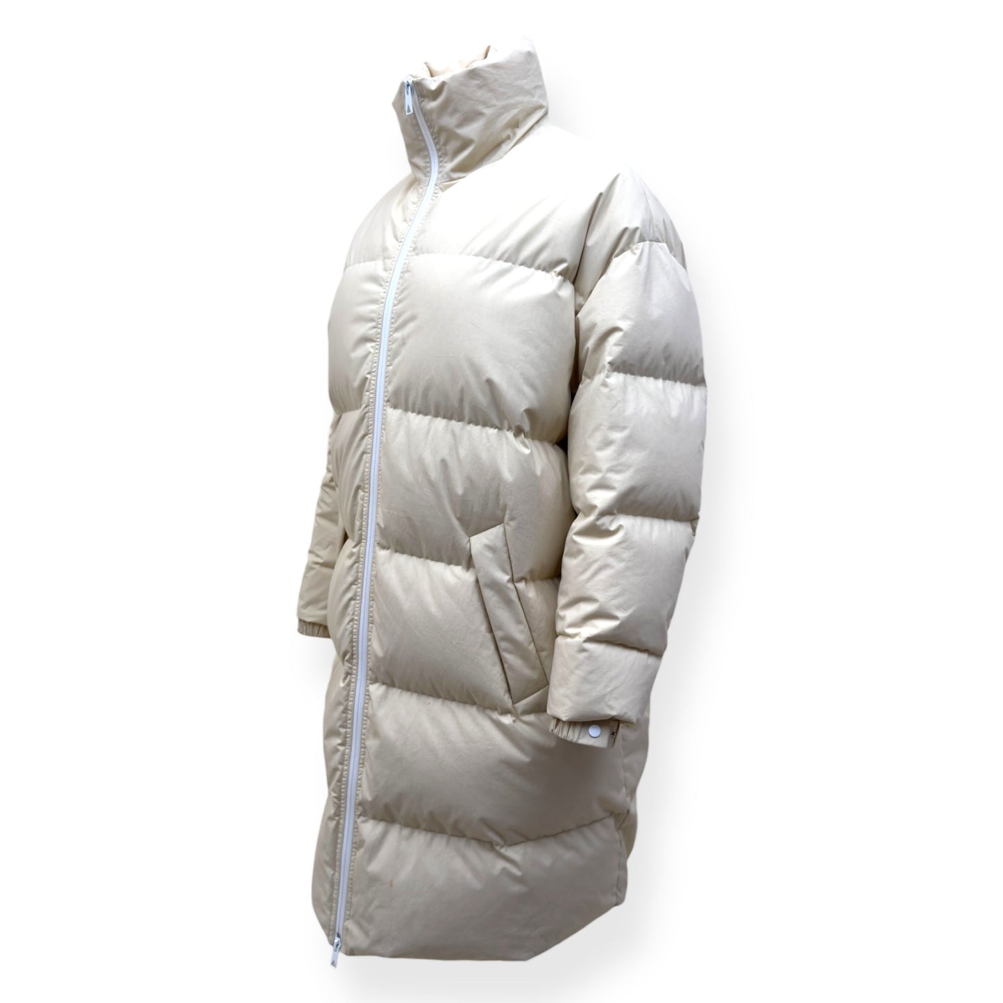 BOTTEGA VENETA COTTON PUFFER JACKET ECRU XS | XS, Ecru
