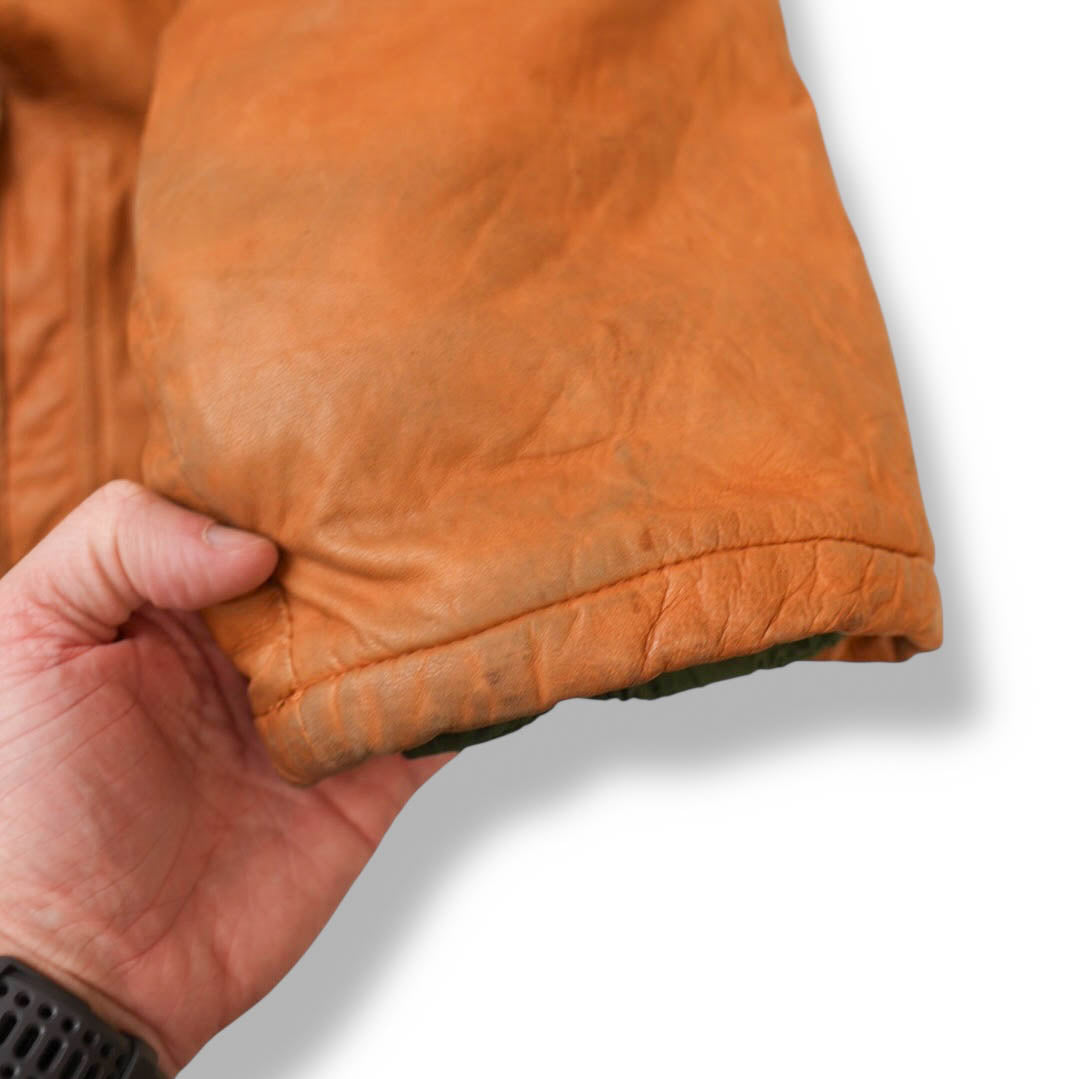 Vintage CP Company Leather Parka (XXL)