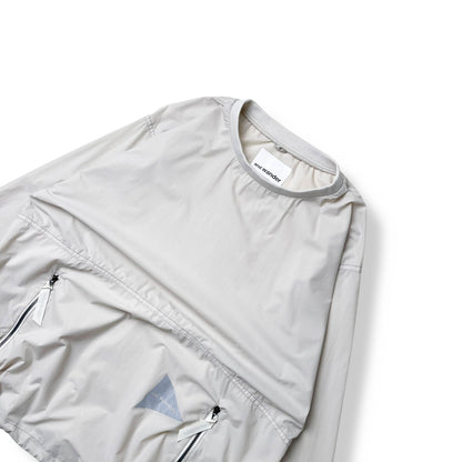 And Wander Pertex Wind Longsleeve Pullover (L)