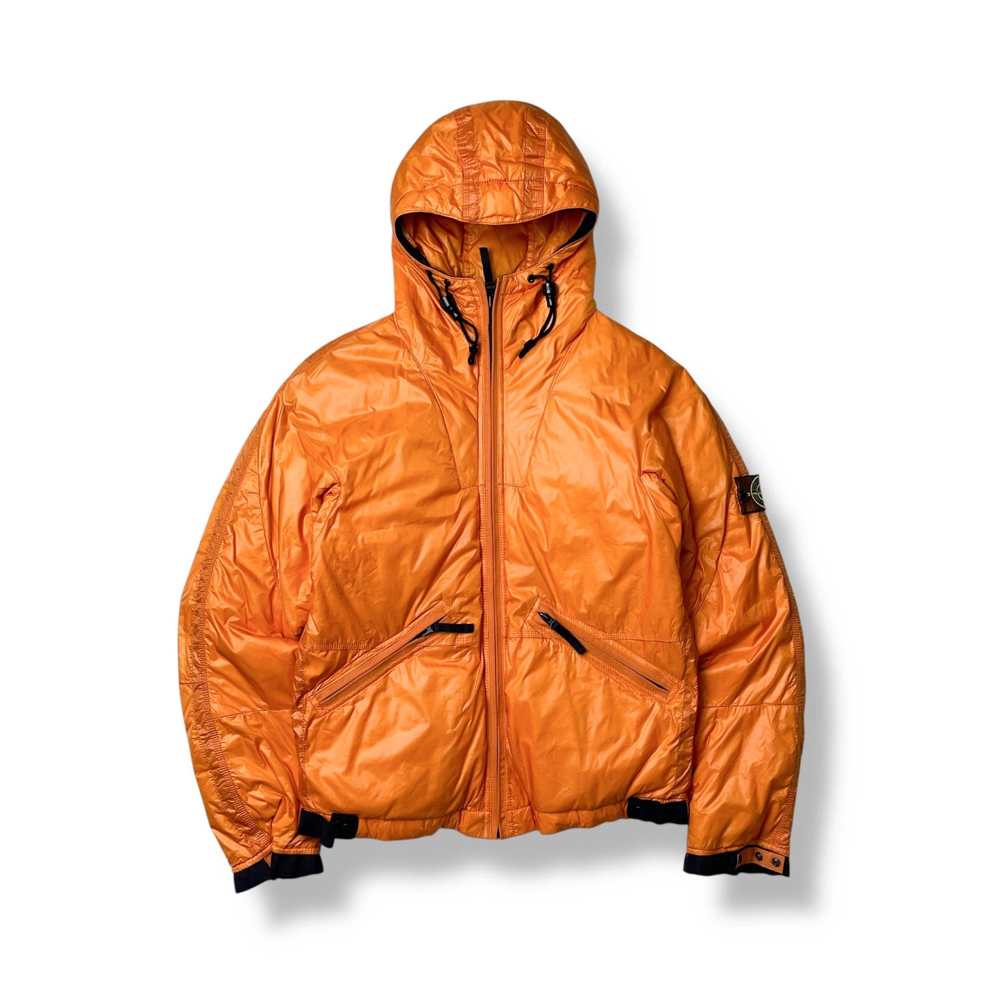 Stone Island Mesh Badge Goose Down Jacket (M)