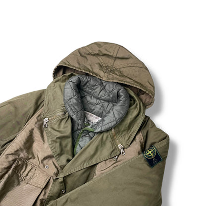 Stone Island AW1988 Raso Gommato Ripstop Nylon Jacket (L)