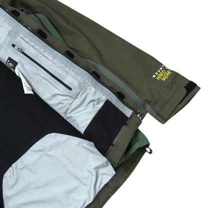 Mountain Hardwear Khaki Green Conduit Softshell Jacket