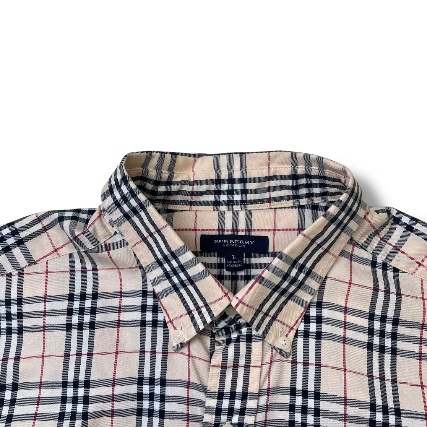 Vintage Burberry Nova Check Shirt (L)
