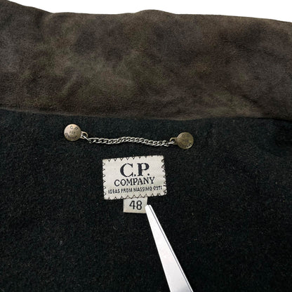 Vintage C.P. Company Suede & Cotton Hunting Jacket (M)