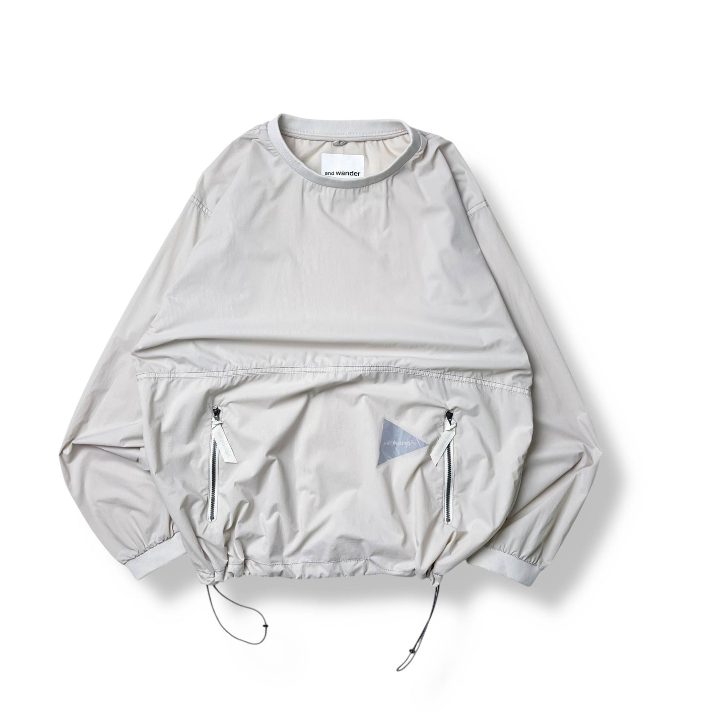 And Wander Pertex Wind Longsleeve Pullover (L)