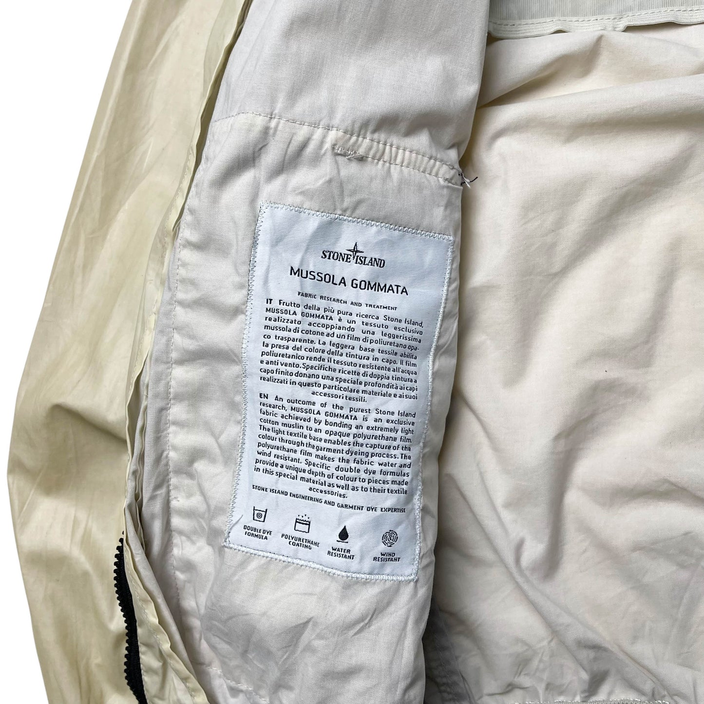 Stone Island Mussola Gommata Jacket (S)