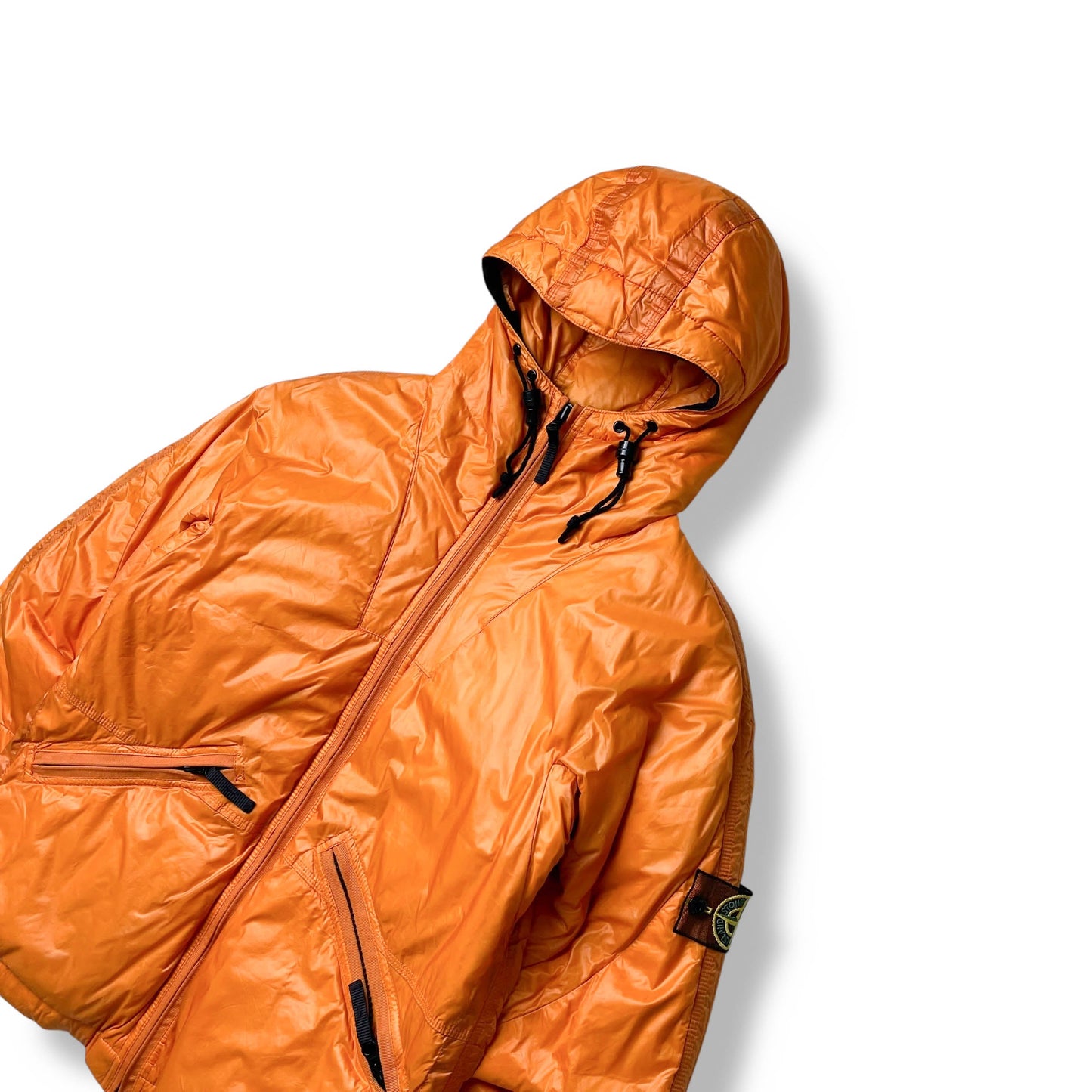 Stone Island Mesh Badge Goose Down Jacket (M)