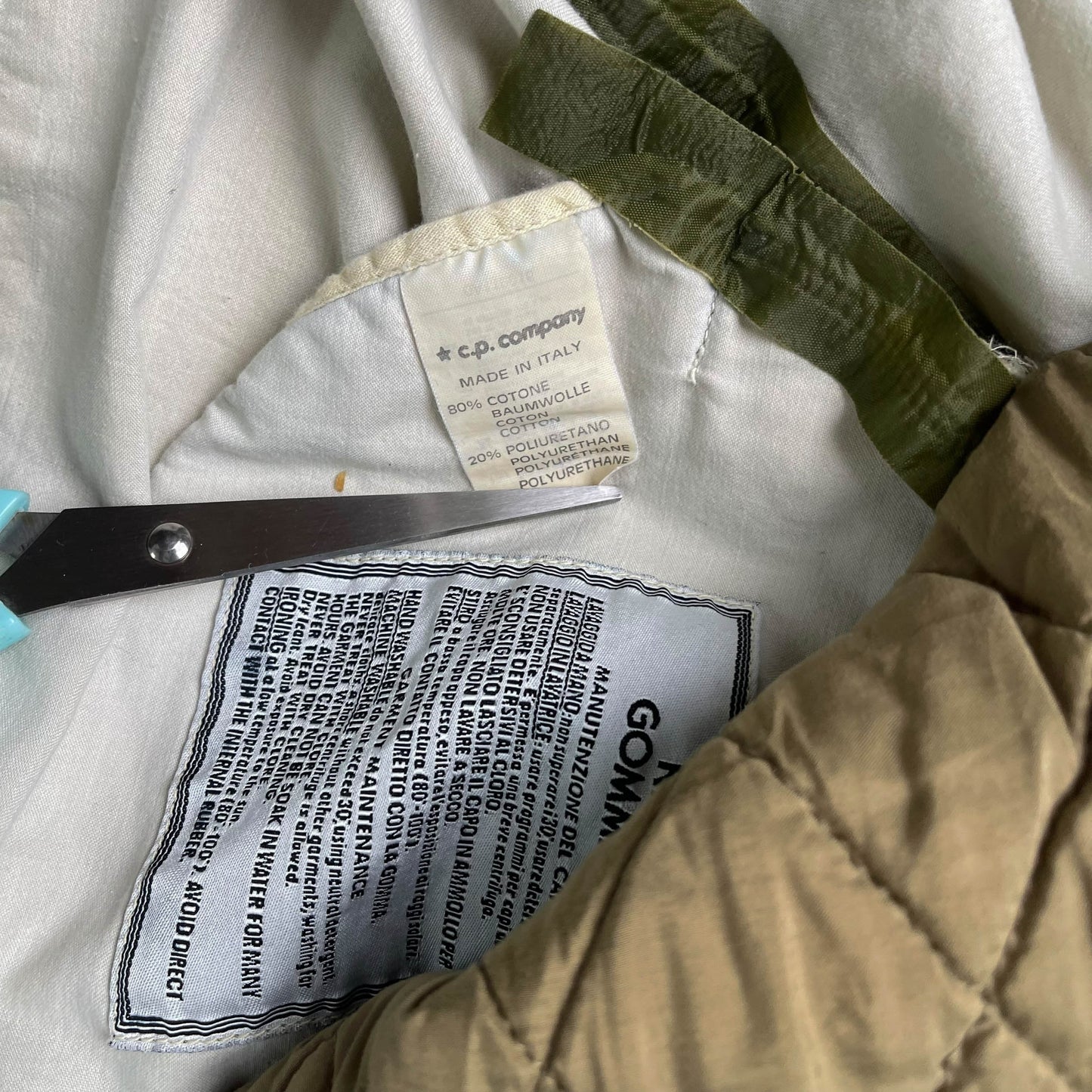 Vintage Stone Island Raso Gommato Balaclava Jacket (L)