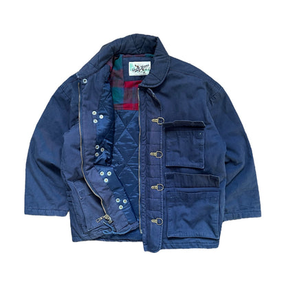 Guess Jeans Navy Blue Fireman Jacket