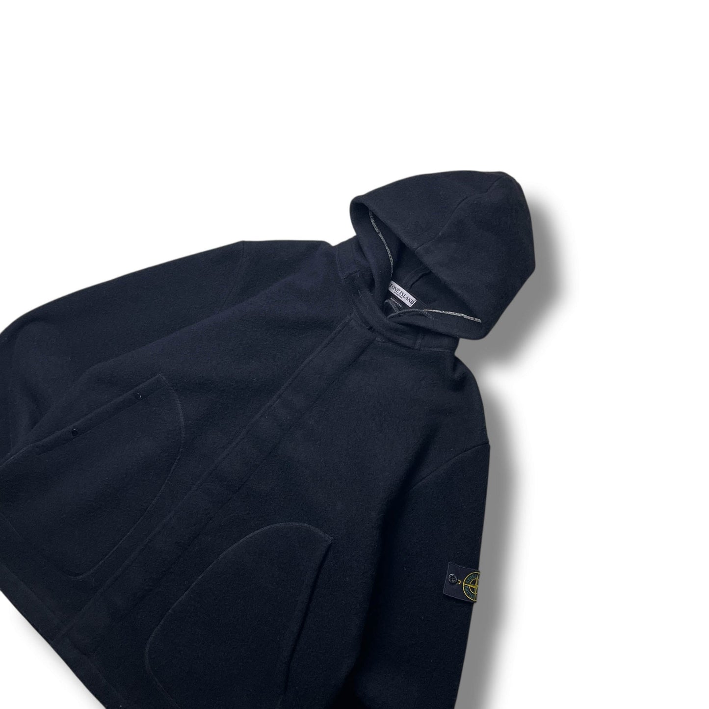 Vintage Stone Island Wool Hooded Jacket (XXL)