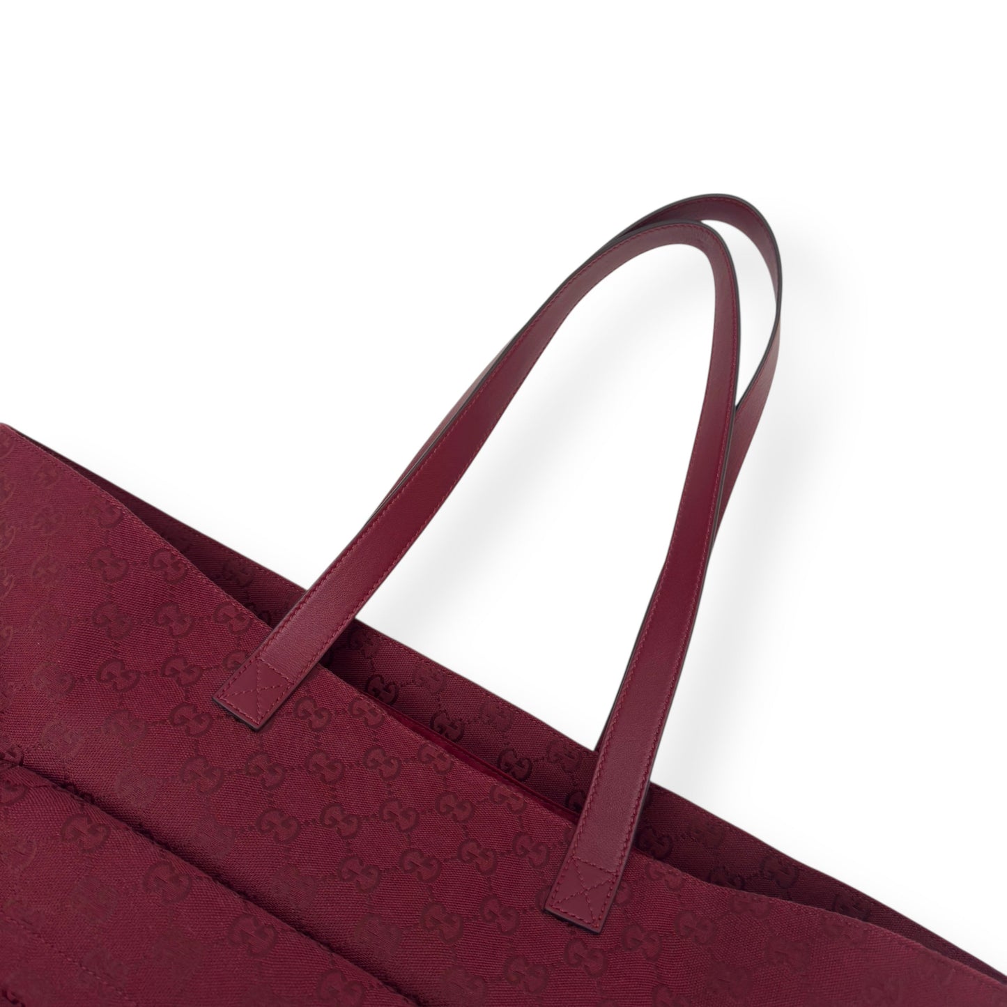 GUCCI GG TOTE BAG ANCORA RED L | O/S, Red