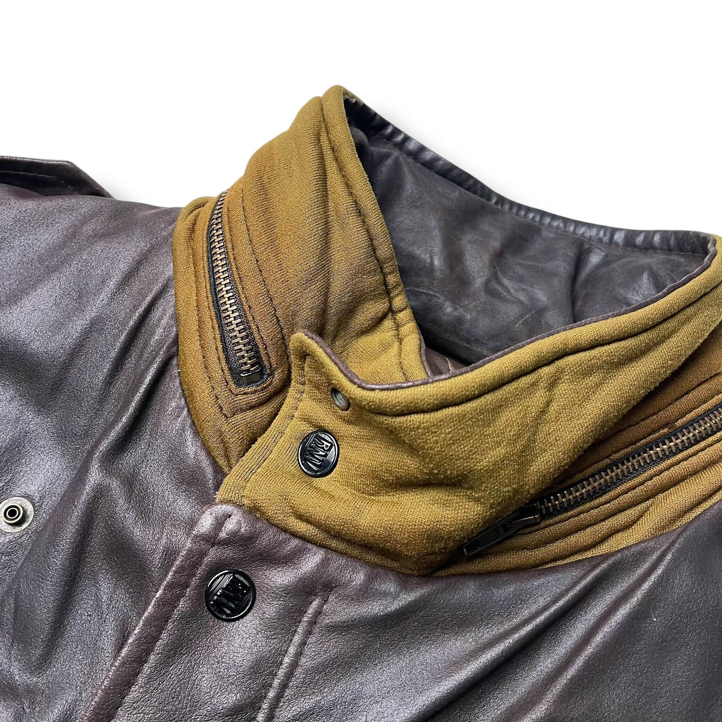 Vintage Boneville Navy Arctic Leather Jacket (L)