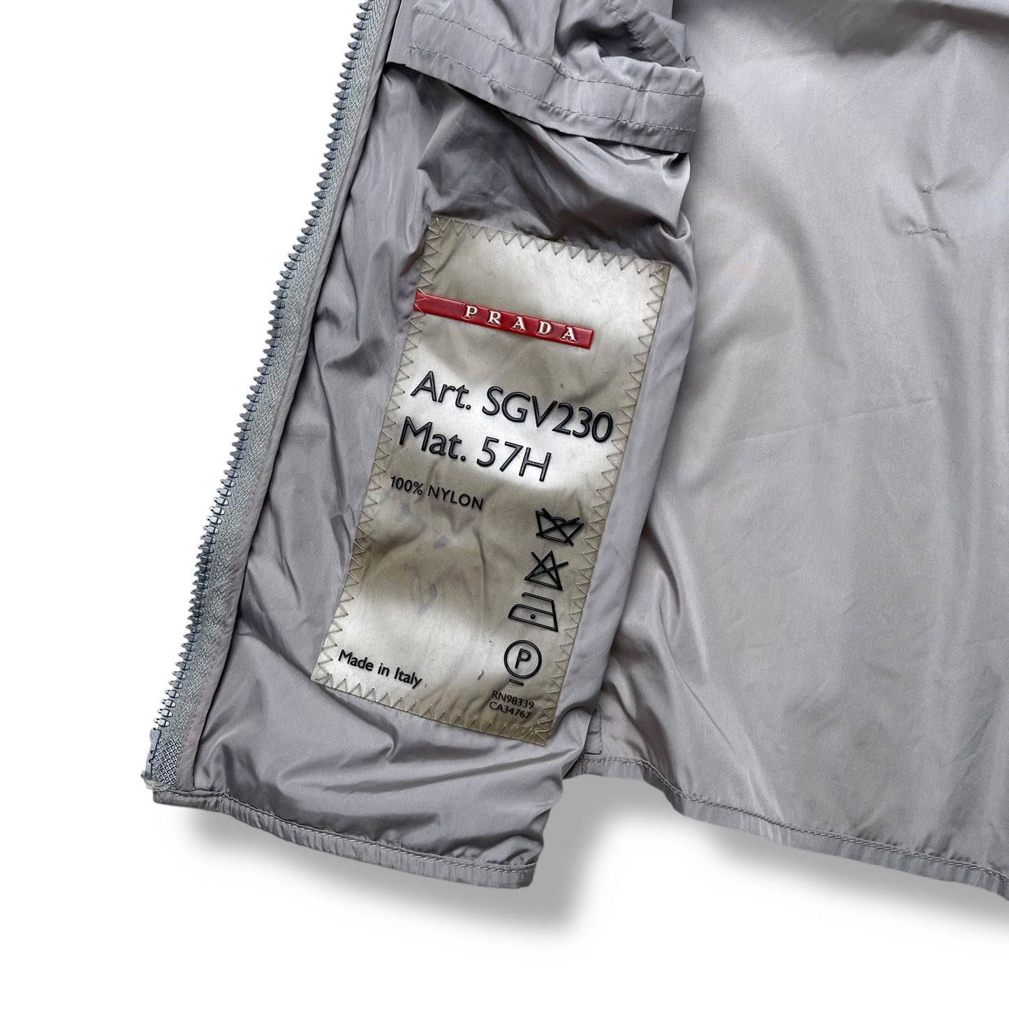 Vintage Prada Sport Moto Vest (M)