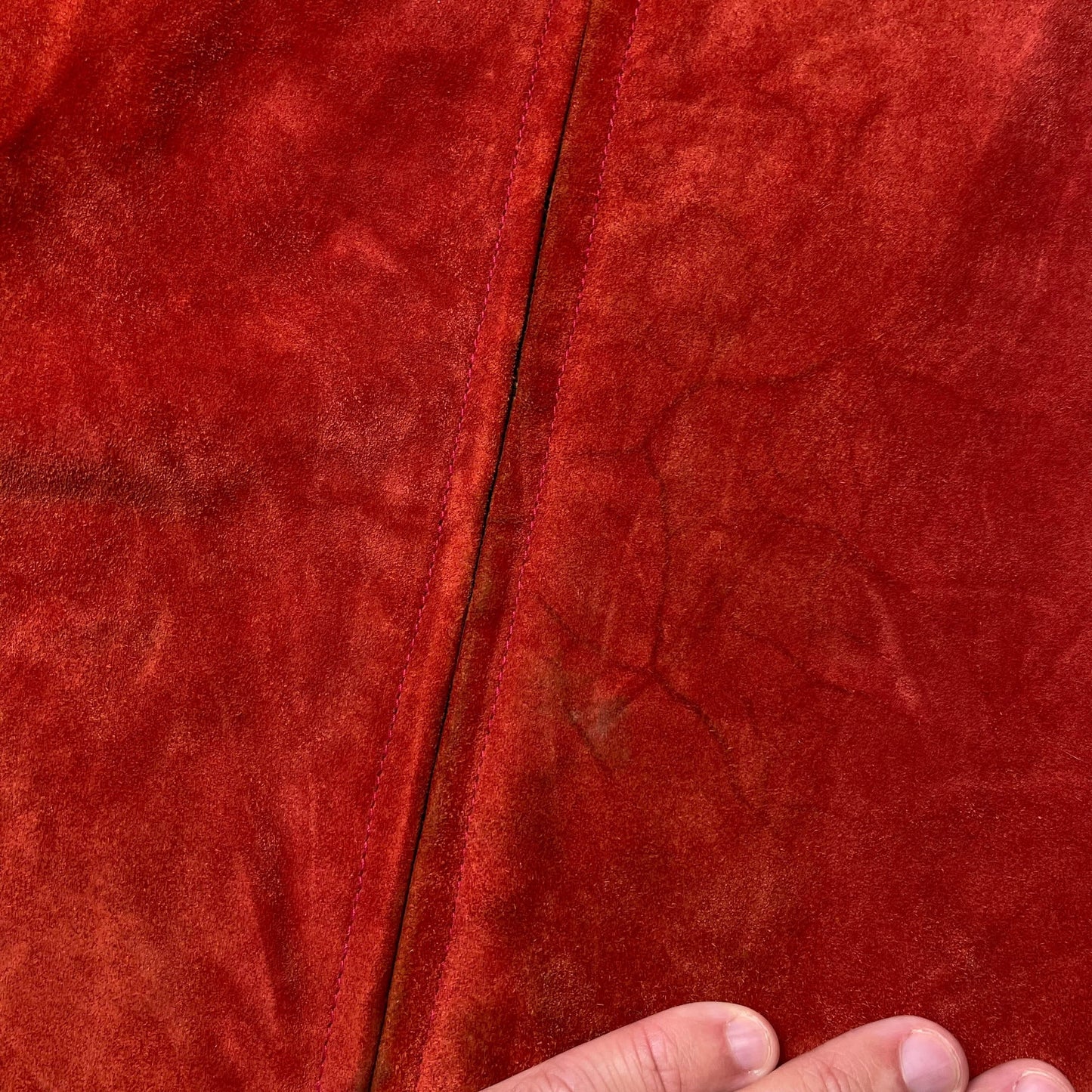 Vintage CP Company Suede Bomber Jacket (L)