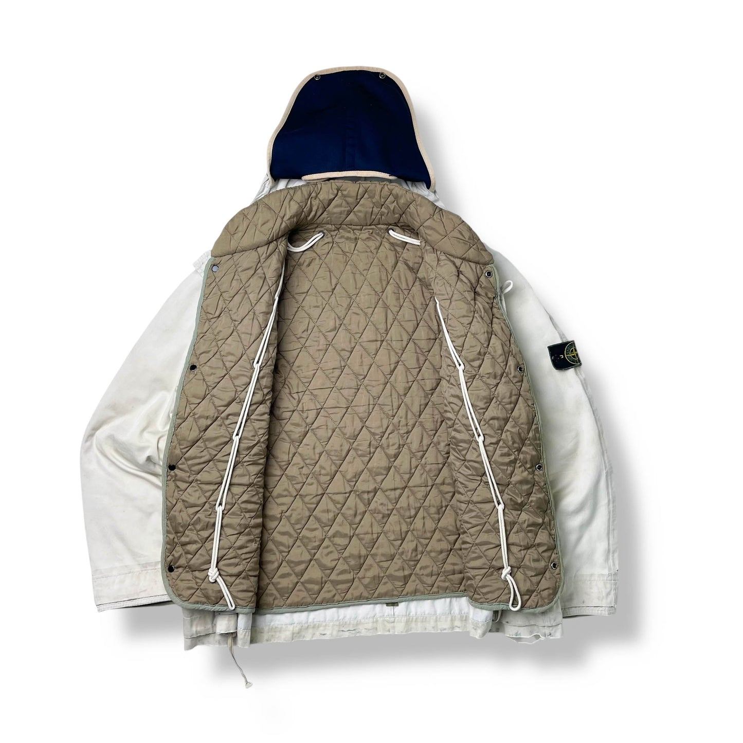 Vintage Stone Island Raso Gommato Balaclava Jacket (L)