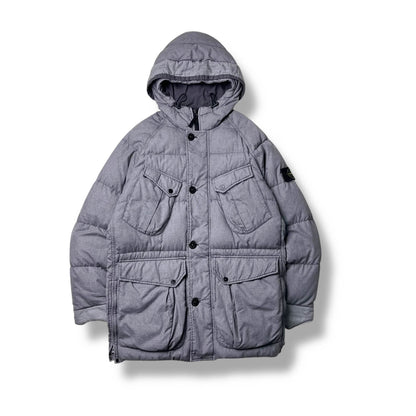 Stone Island Mixed Fibre Watro Tela Down Parka (L)