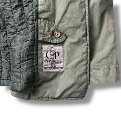 Vintage CP Company Quilted Military Trench Coat (L)