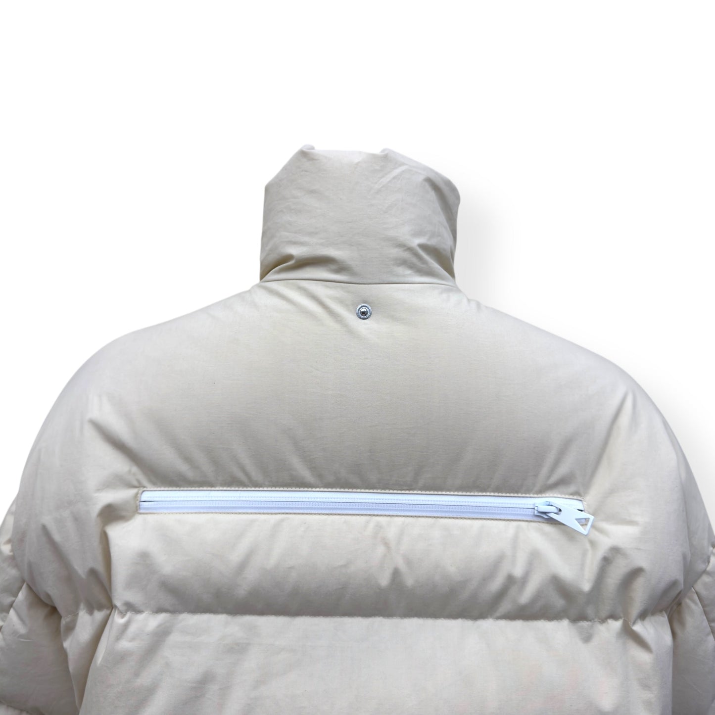 BOTTEGA VENETA COTTON PUFFER JACKET ECRU XS | XS, Ecru