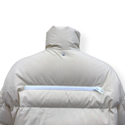 BOTTEGA VENETA COTTON PUFFER JACKET ECRU XS | XS, Ecru