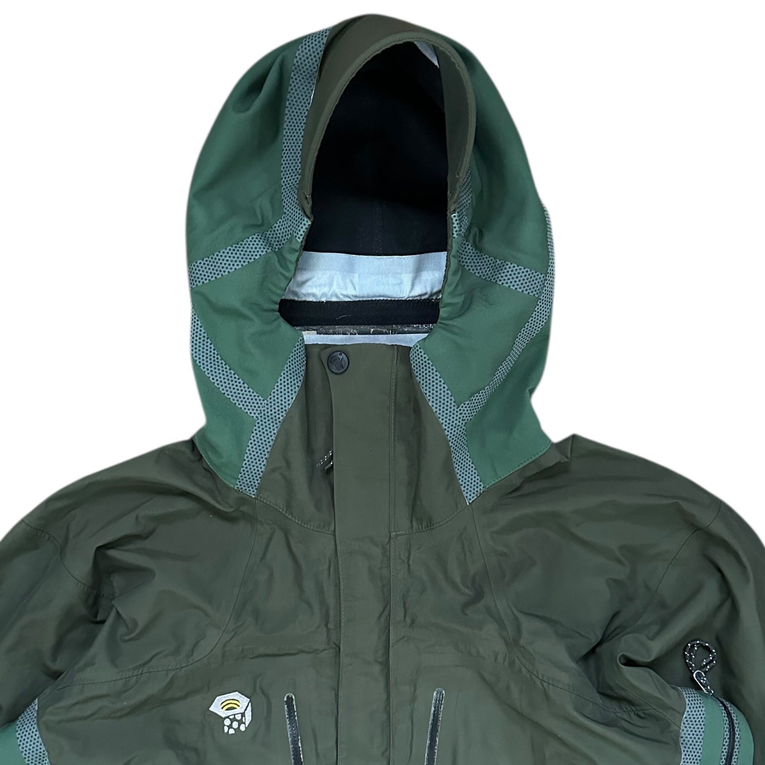 Vintage Mountain Hardwear Khaki Green Conduit Softshell Jacket