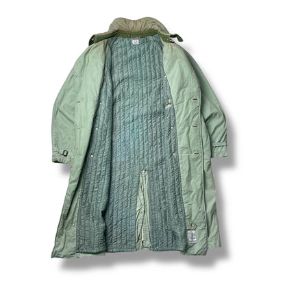 Vintage CP Company Quilted Military Trench Coat (L)