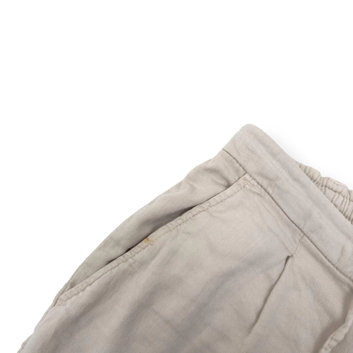 THOM SWEENEY LINEN BLEND SHORTS CREAM 48 / S | Small, Cream