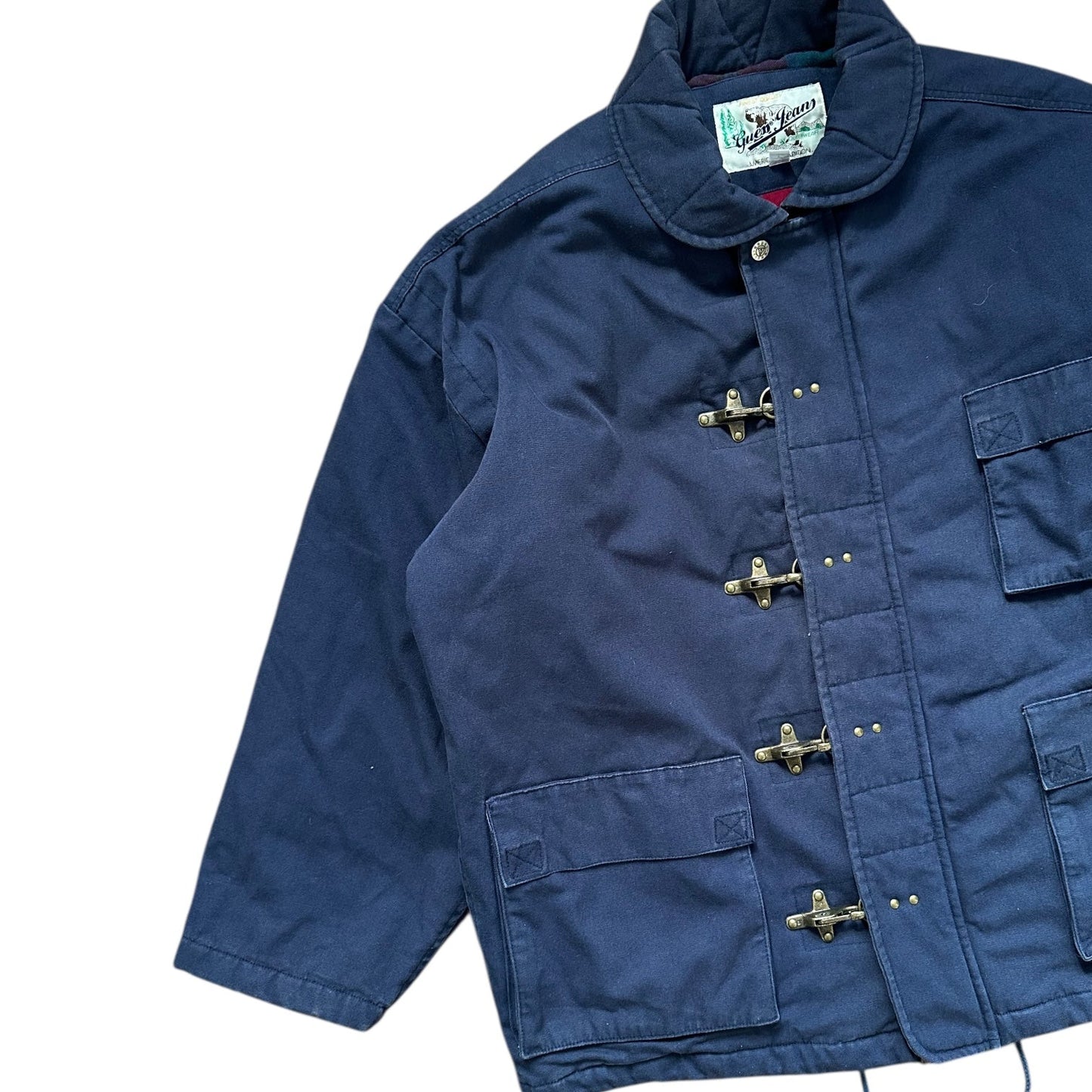 Guess Jeans Navy Blue Fireman Jacket