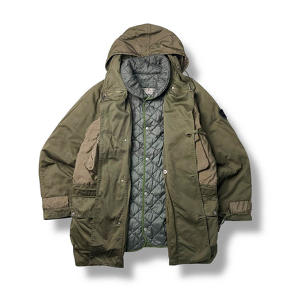 Stone Island AW1988 Raso Gommato Ripstop Nylon Jacket (L)