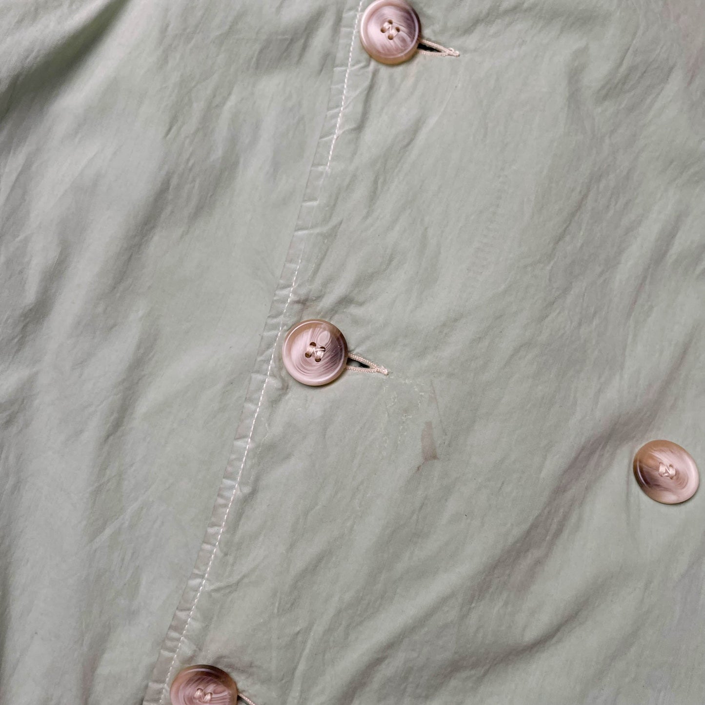 Vintage CP Company Quilted Military Trench Coat (L)