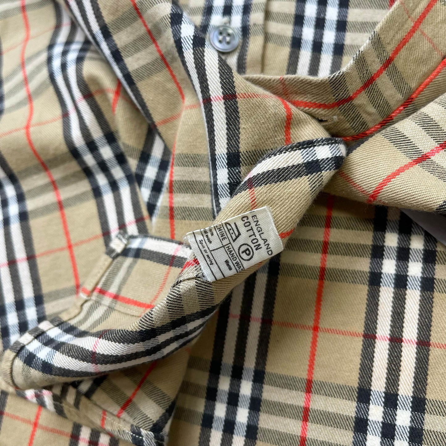 Vintage Burberry Nova Check Shirt (S)