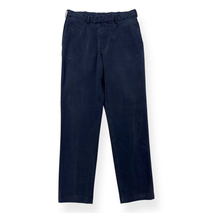 THOM SWEENEY COTTON TROUSERS BLUE 50 / M | Medium, Blue