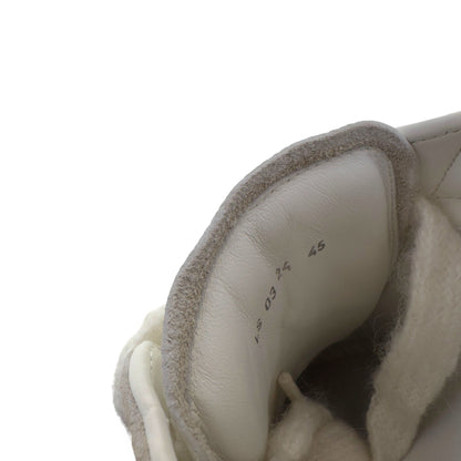 DIOR B33 OBLIQUE LEATHER SPIN SNEAKER WHITE 45 / UK11 | UK 11, White